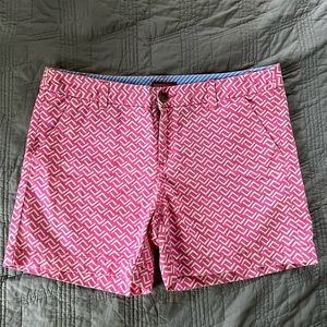 Merona Pink Patterned Cotton Shorts